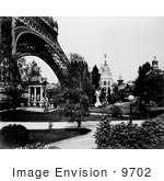 #9702 Picture Of The Gas Pavilion And Eiffel Tower