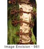 #981 Stock Photograph Of An Antique Dress