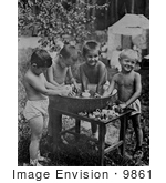 #9861 Picture Of Boys Playing In Water