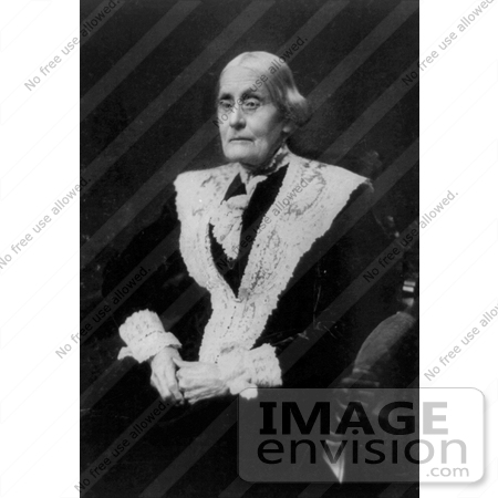 #10649 Picture of Susan Brownell Anthony, Susan B. Anthony by JVPD