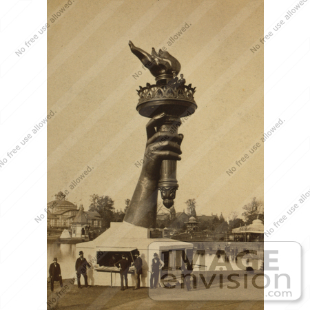 #11182 Picture of the Hand and Torch of Statue of Liberty by JVPD