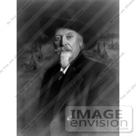 #11220 Picture of William Frederick Cody (Buffalo Bill) by JVPD