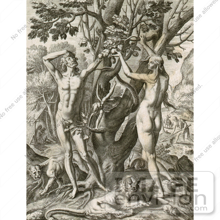 #11330 Picture of Adam and Eve by JVPD