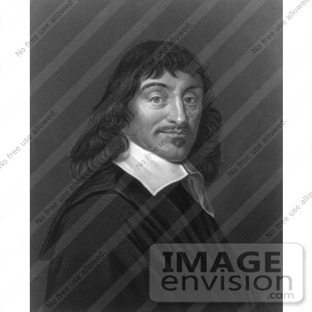 #12264 Picture of Rene Descartes (Renatus Cartesius) by JVPD