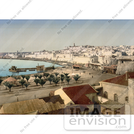 #13435 Picture of Sousse, Tunisia on the Gulf of Hammamet by JVPD