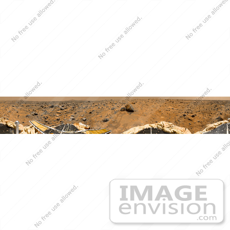 #1471 Photo of a 360 Degree Panoramic of Mars' Surface by JVPD
