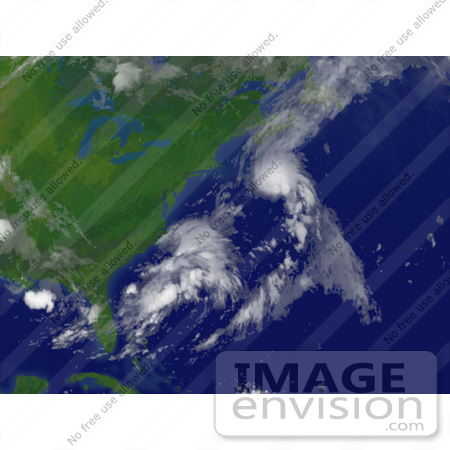 #15429 Picture of Tropical Storm Chantal Near Bermuda by JVPD