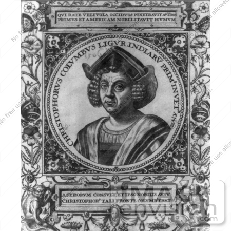 Christophorus Columbus | #1620 by JVPD | Royalty-Free Stock Illustrations