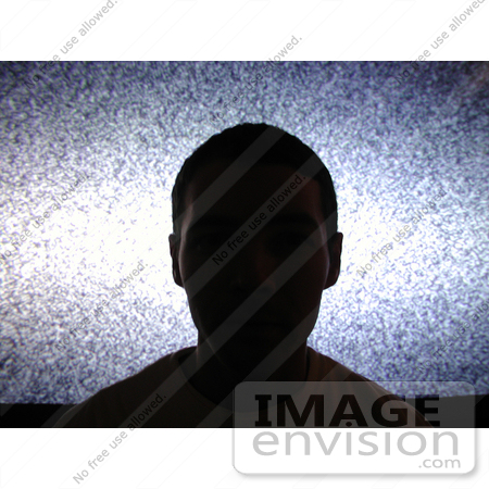 #174 Photograph of a Ghost in a TV by Jamie Voetsch
