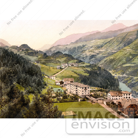 #18085 Picture of the Villages of Vulpera and Fetan, Lower Engadin, Graubunden, Switzerland by JVPD