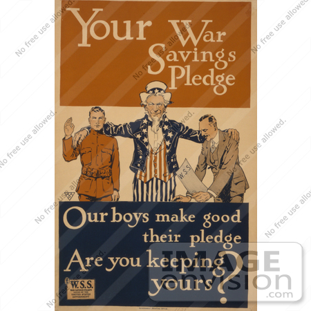 #1844 Your War Savings Pledge by JVPD