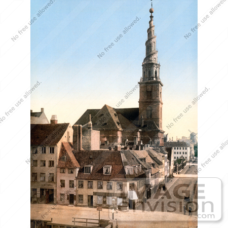 #18628 Photo of the Saviour Church or Church of Our Saviour in Copenhagen, Denmark by JVPD