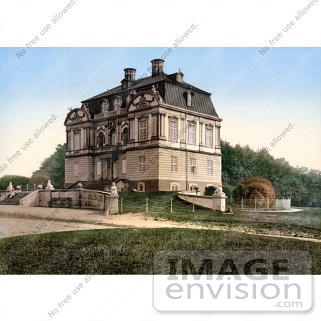 #18637 Photo of Klampenborg Hermitage, Eremitage Palace or Eremitage Hunting Lodge, Dyrehaven, Copenhagen, Denmark by JVPD