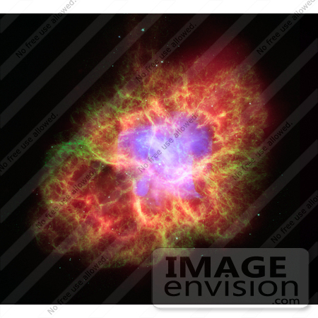 #18704 Photo of the Death of a Star in Crab Nebula by JVPD