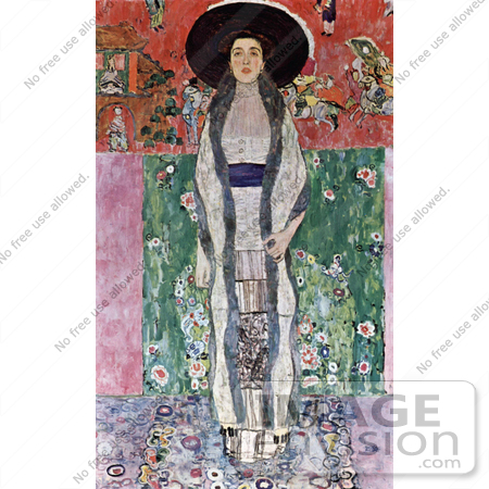 #19055 Photo of a Portrait of Adele Bloch-Bauer II by Gustav Klimt by JVPD