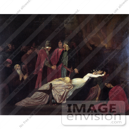 #19130 Photo of the Montagues and Capulets Over the Dead Bodies of Romeo and Juliet by JVPD