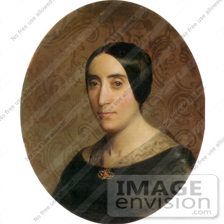 #19306 Photo of a Portrait of Amelina Dufaud Bouguereau by William-Adolphe Bouguereau by JVPD