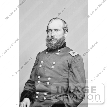 #20369 History Stock Photo of James Garfield as a General by JVPD