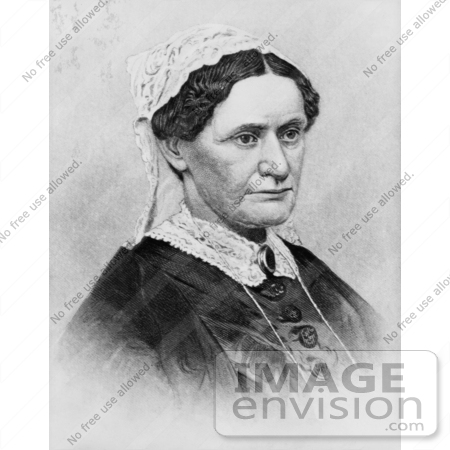 #20861 Stock Photography of First Lady Eliza McCardle Johnson, Wife of American President Andrew Johnson by JVPD
