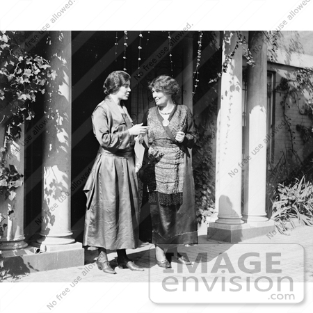 #21210 Stock Photography of Alice Paul Standing With Mrs. Pethick-Laurence by JVPD