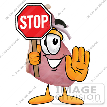 Stop Hand Sign. Human Hand Stop Symbol. Traffic Stop Hand. Hand