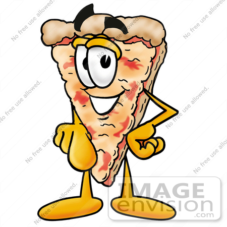 Clip Art Graphic of a Cheese Pizza Slice Cartoon Character Pointing at the  Viewer | #25106 by toons4biz | Royalty-Free Stock Cliparts