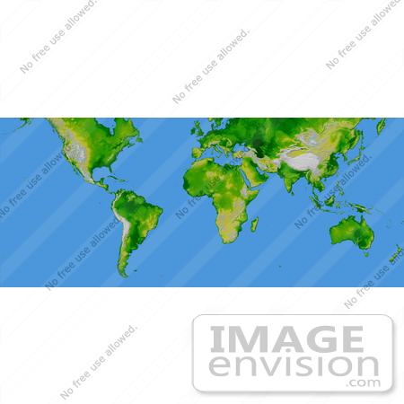 #2684 Picture of Continents of the Earth by JVPD