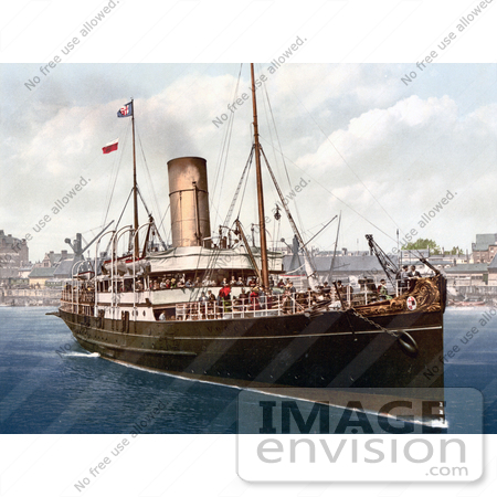 #26900 Stock Photography of the Steamer Boat Lydia by JVPD