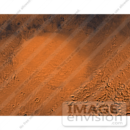 #30757 Stock Photo of The Hellas Impact Basin, Also Known As Hellas Planitia, Located On Mars by JVPD
