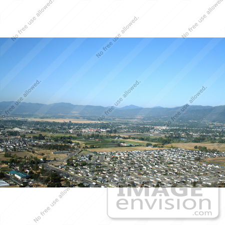 #357 Image of an Aerial View of Medford, Oregon by Jamie Voetsch