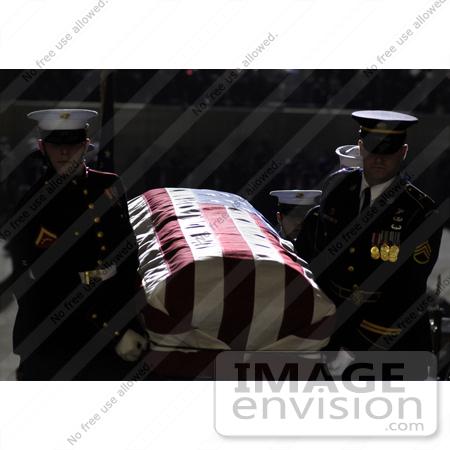 #3867 Carrying the Gerald Ford Casket by JVPD