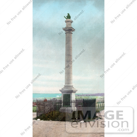 #41054 Stock Photo Of The James Wolfe Monument In Memory Of The Battle Of The Plains Of Abraham, Quebec, Canada by JVPD