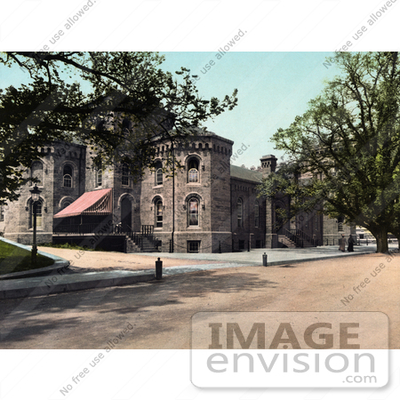 #41078 Stock Photo Of Grant Hall Of The United States Military Academy In West Point, New York by JVPD