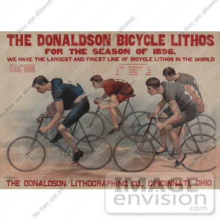 #5396 Donaldson Bicycle Lithos by JVPD