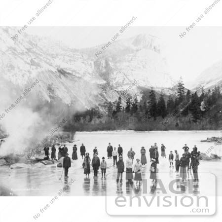 #5646 Ice Skating on Mirror Lake by JVPD