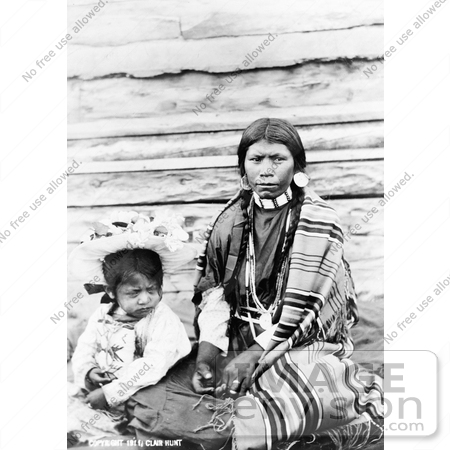 #6229 Sinkiuse-Columbia Indian Mother by JVPD