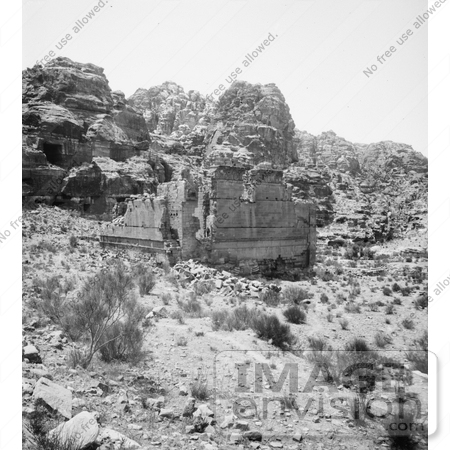 #6674 Temple of Kasr Firaun, Petra by JVPD