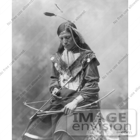 #7158 Stock Image: Sioux Indian Named Bone Necklace by JVPD