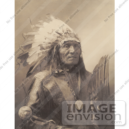 Stock Image: a Sioux Indian Man Named He Dog | #7187 by JVPD ...