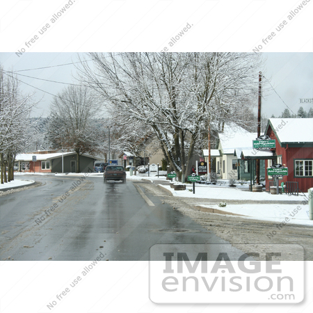 #730 Photo of Jacksonville, Oregon in Winter by Jamie Voetsch