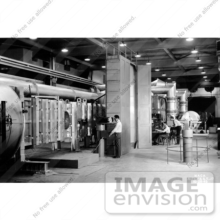 #7508 Stock Picture of a Supersonic Wind Tunnel by JVPD