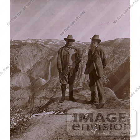#8002 Picture of Theodore Roosevelt and John Muir by JVPD