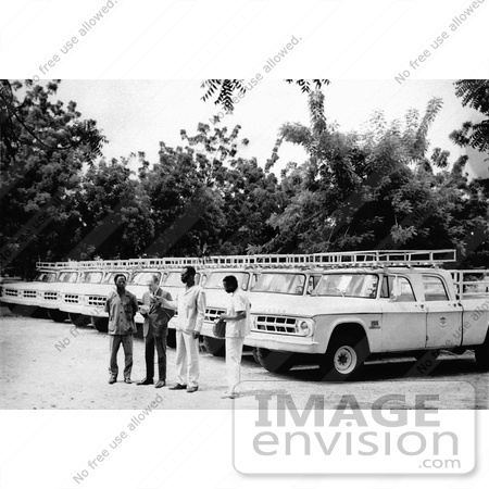 #8383 Picture of 1969  Truck Ceremony in Burkina Faso During the Worldwide Smallpox Eradication by KAPD