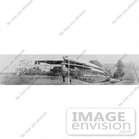#8431 Image of the USS Shenandoah Disaster by JVPD