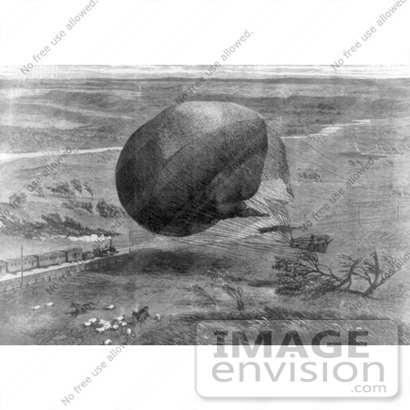 #8467 Picture of Felix Nadar’s Balloon by JVPD