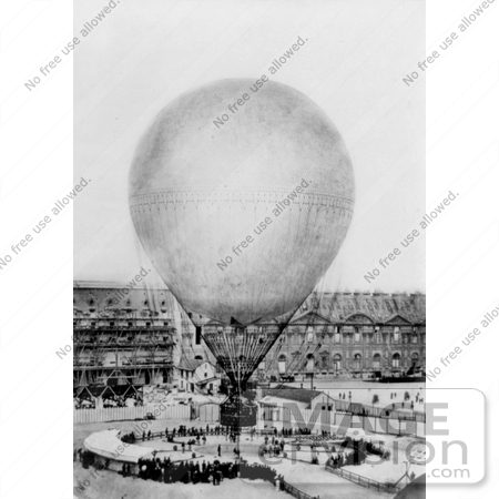 #8487 Picture of Henry Giffard’s Balloon by JVPD