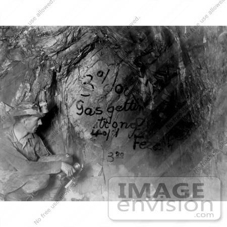 #8497 Picture of a Message Left by Trapped Miners by JVPD