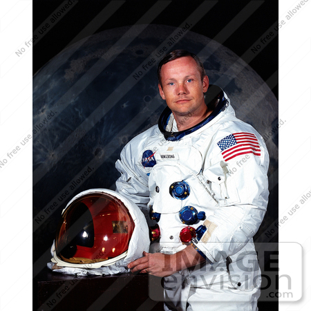 #8715 Picture of Astronaut Neil Alden Armstrong by JVPD