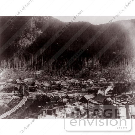 Picture of a Washington Lumber Town | #9549 by JVPD | Historical ...