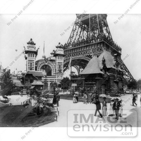 #9633 Picture of a Scene at the Eiffel by JVPD